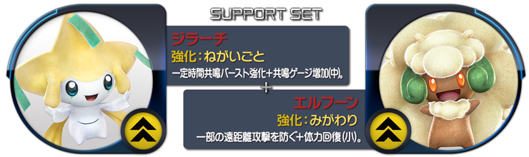 サポートセット：ジラーチ・エルフーン